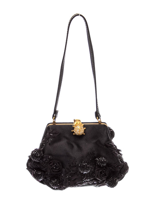 Valentino Satin Shoulder Bag