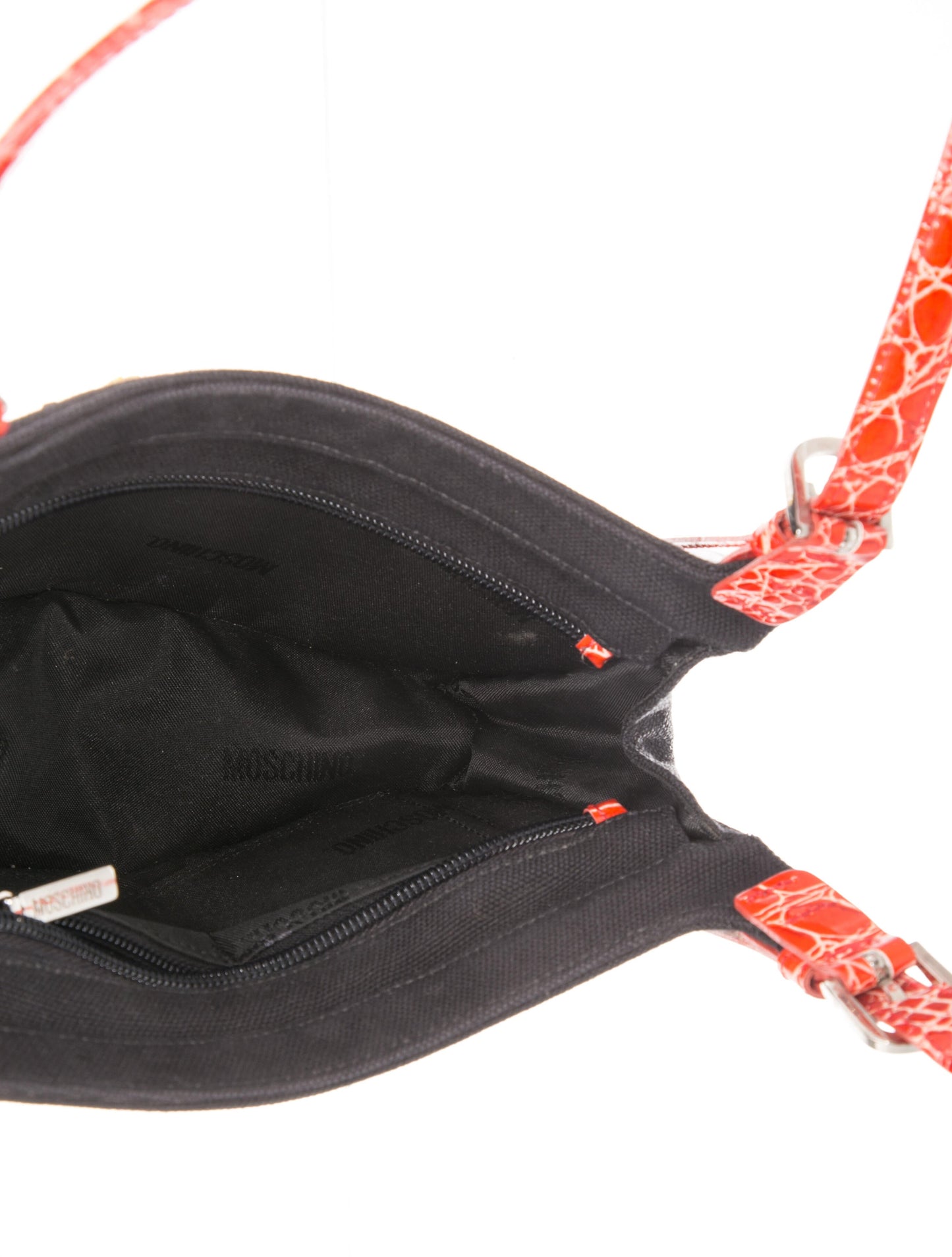 Moschino Canvas Shoulder Bag