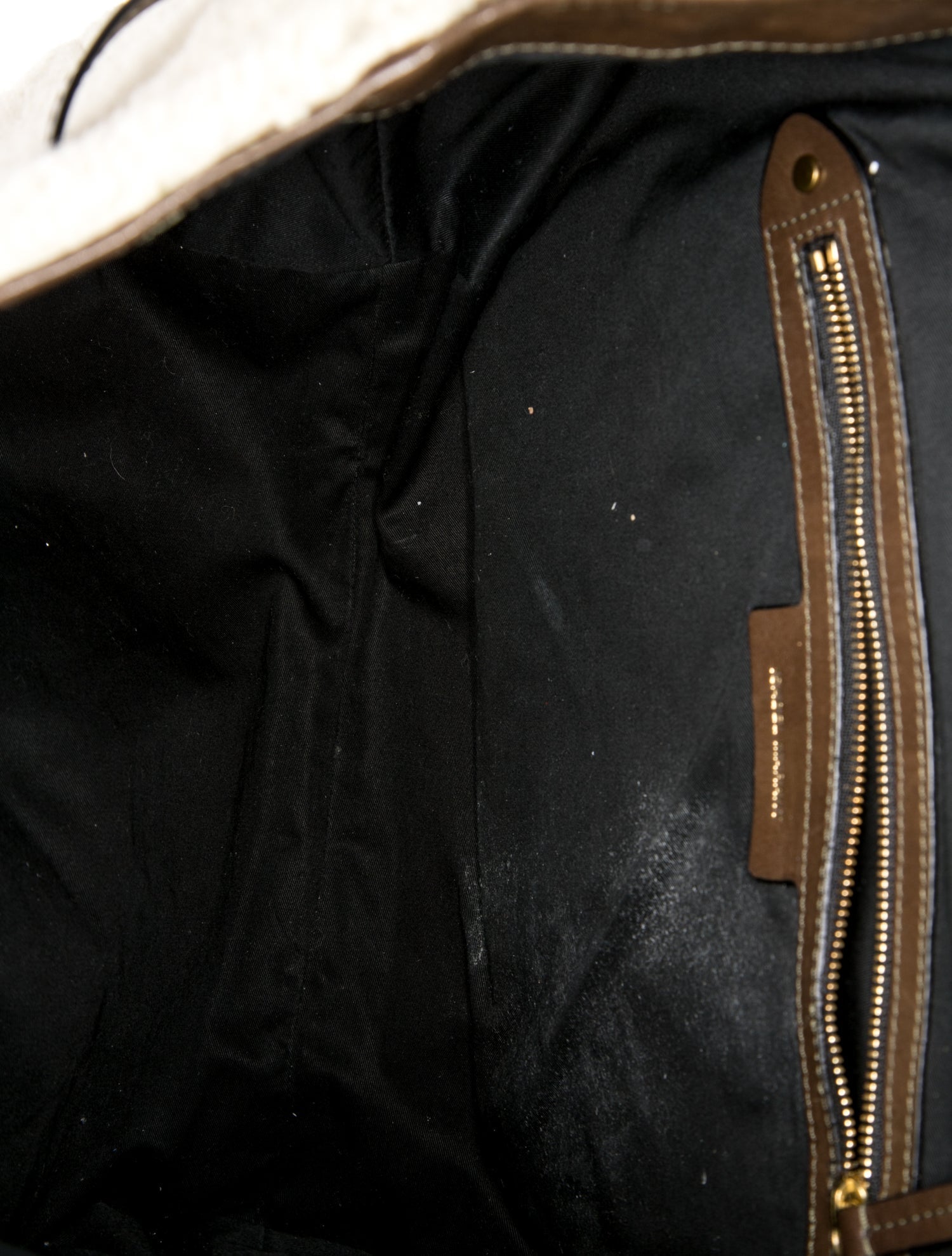 Isabel Marant Shearling Top Handle Bag