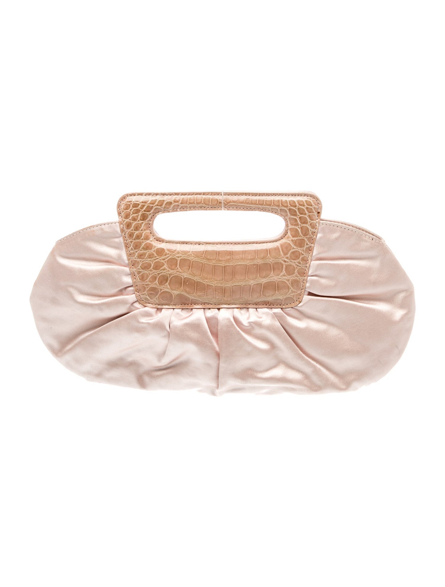 Christian Louboutin Satin Top Handle Bag