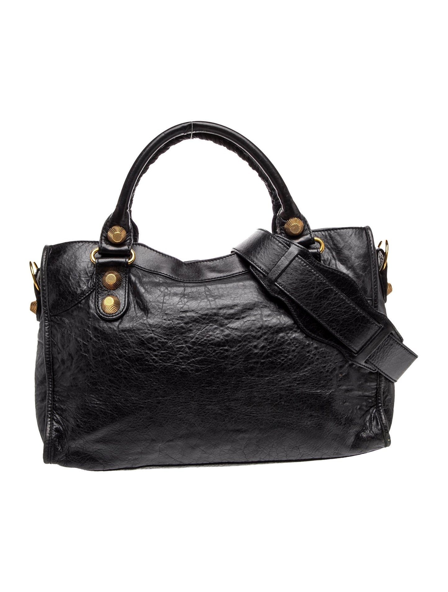 Balenciaga Leather Motocross City Giant