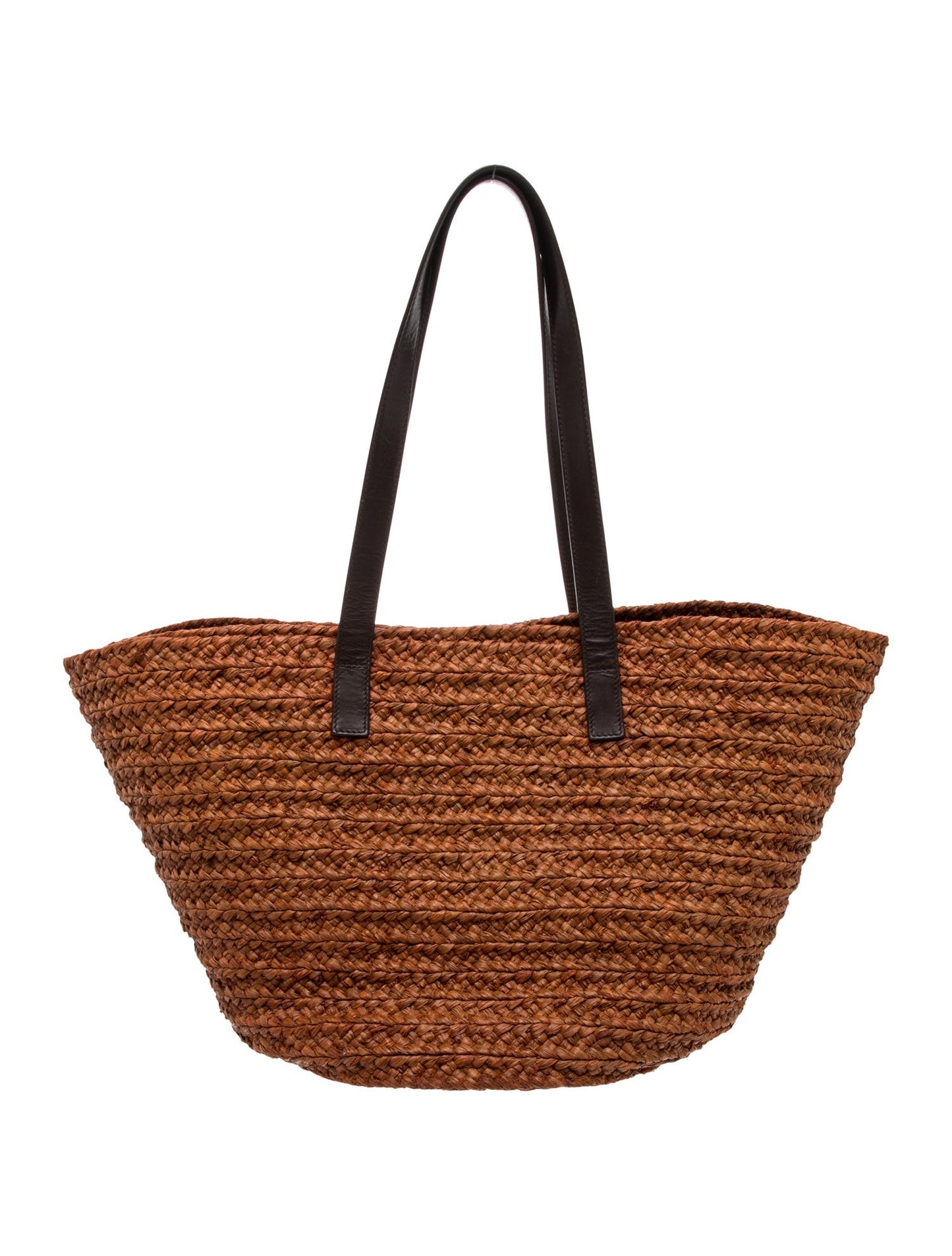 Saint Laurent Raffia Panier