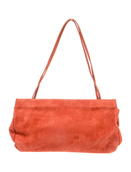 The Row Suede Abby Suede Shoulder Bag Small