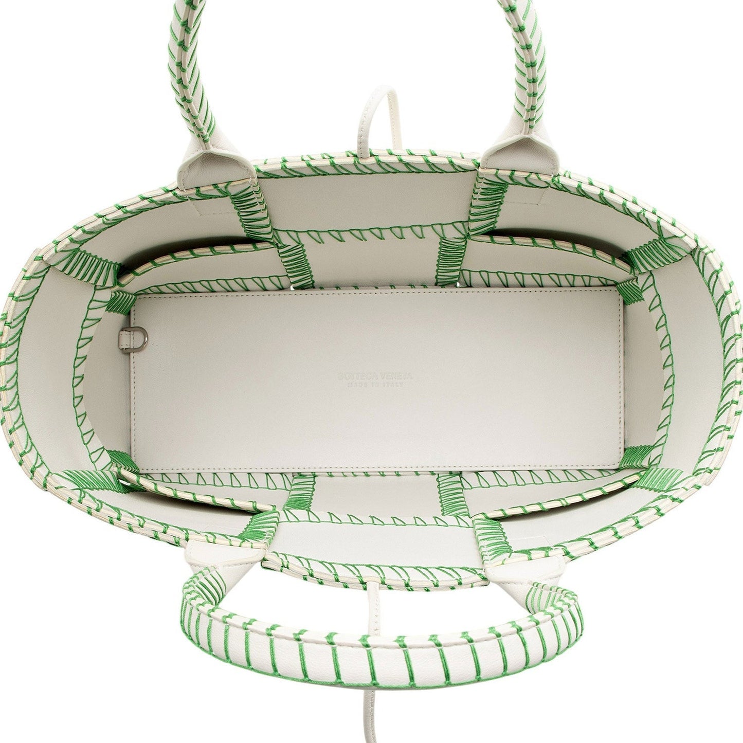 Bottega Veneta Calfskin Stitched Arco Tote Small