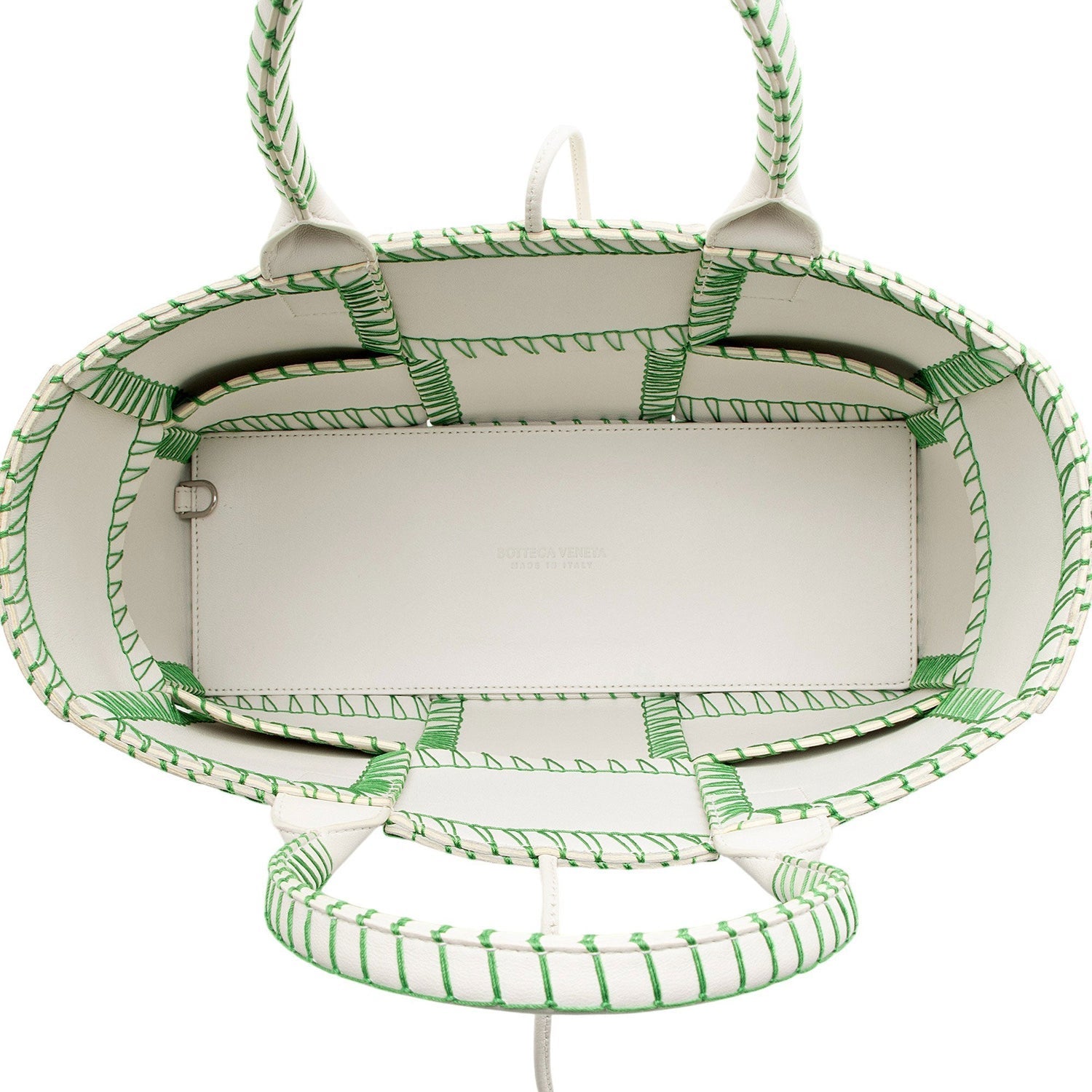 Bottega Veneta Calfskin Stitched Arco Tote Small