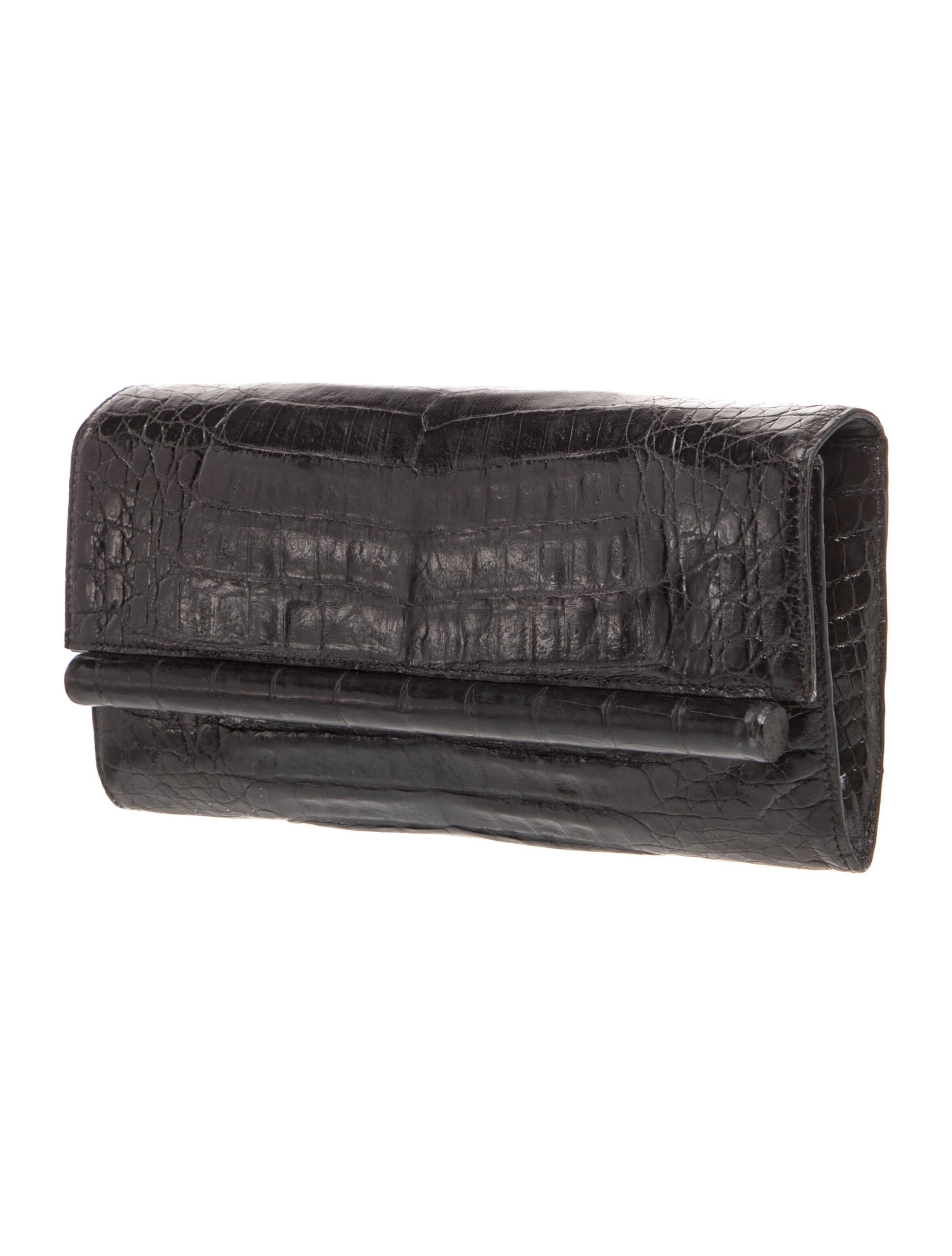 Nancy Gonzalez Crocodile Clutch