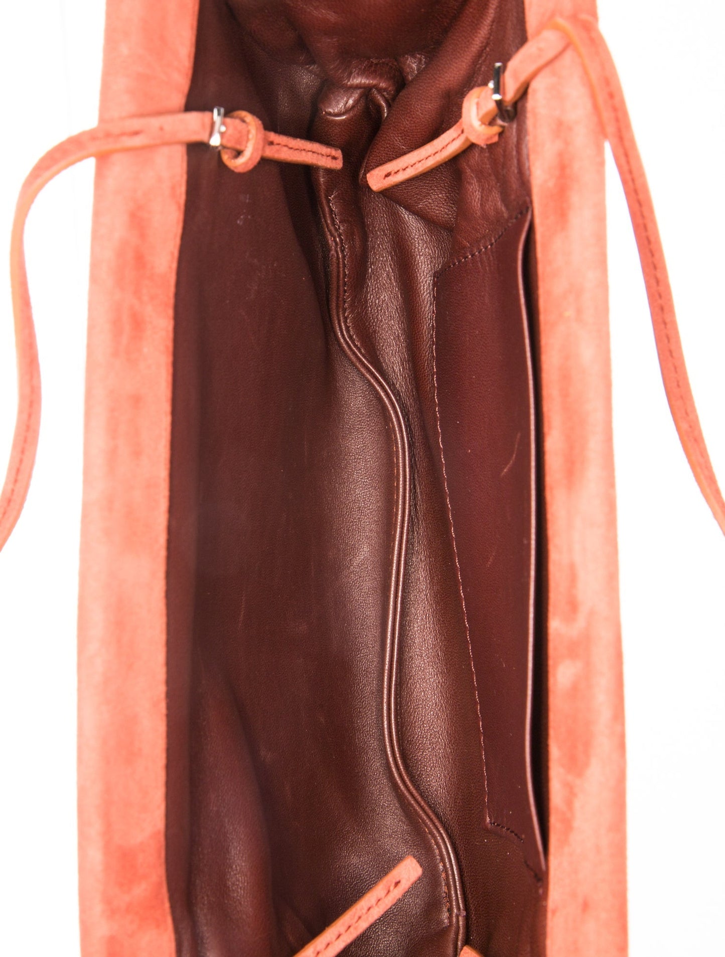 The Row Suede Abby Suede Shoulder Bag Small