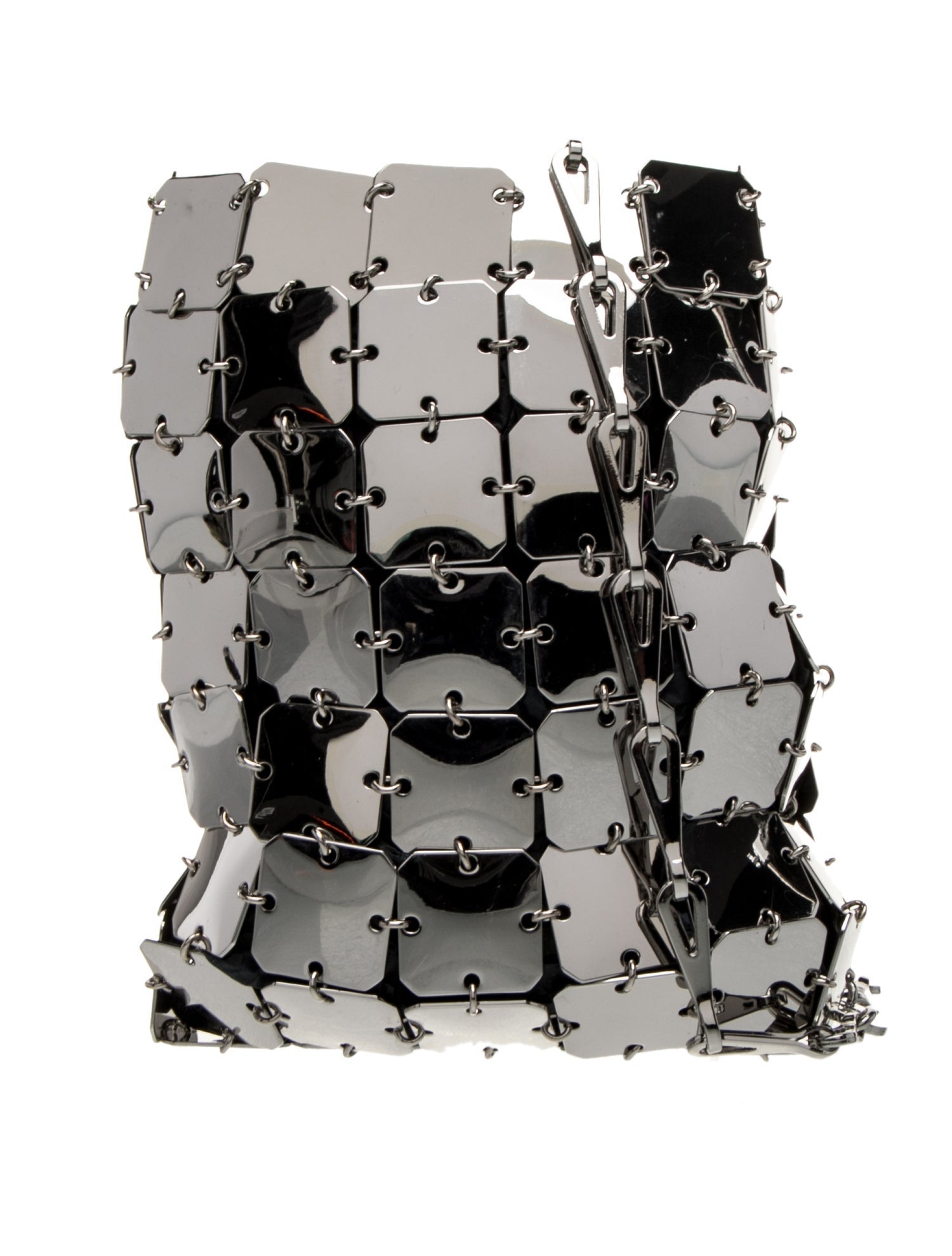 Paco Rabanne Metal Bucket Bag