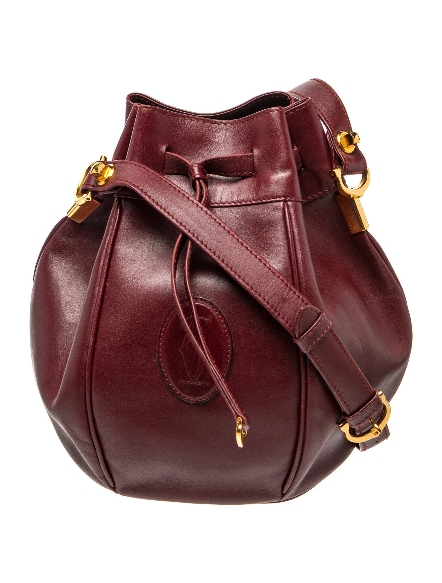 Cartier Leather Bucket Bag