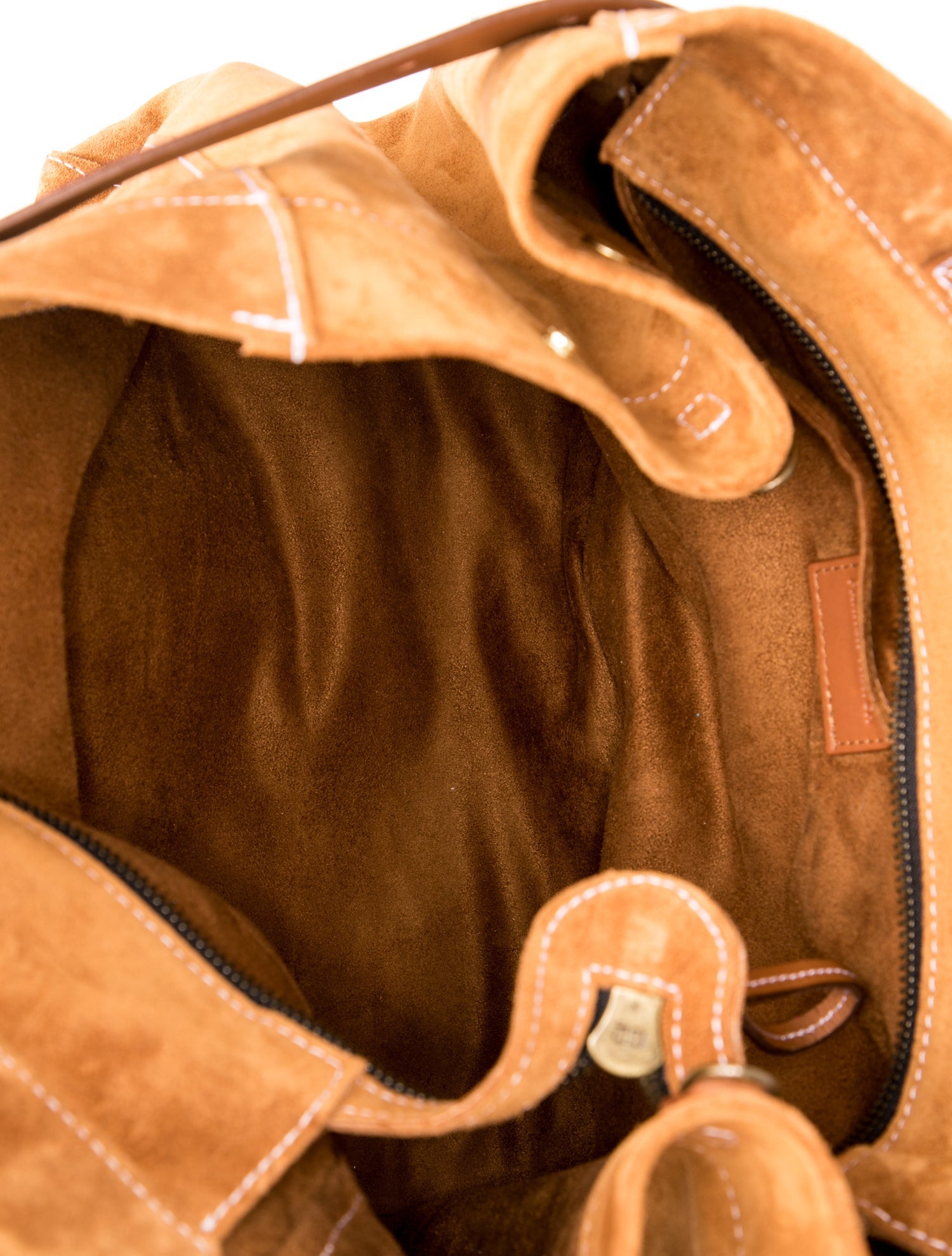 Parker Thatch Suede Top Handle Bag