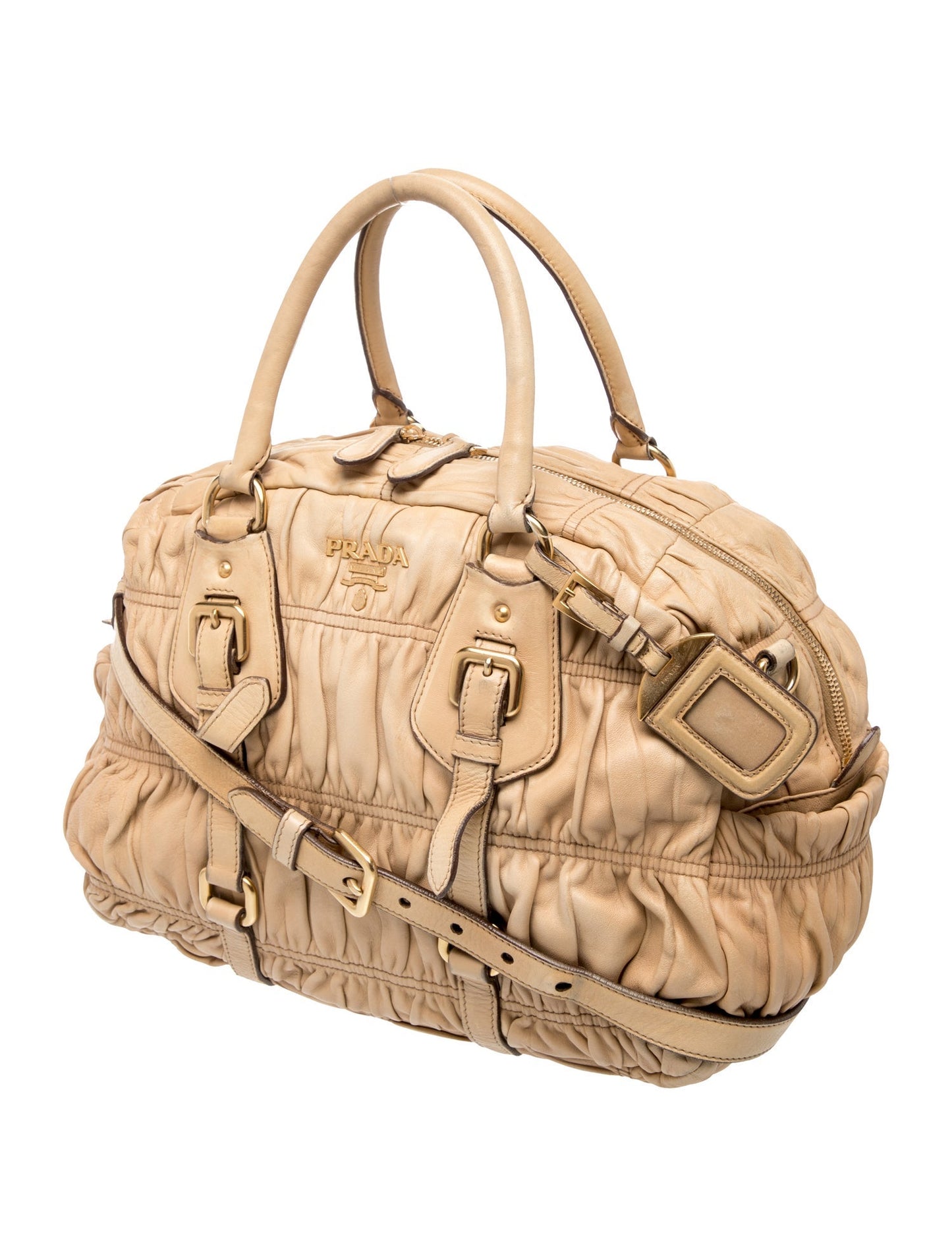 Prada Signature Top Handle Bag