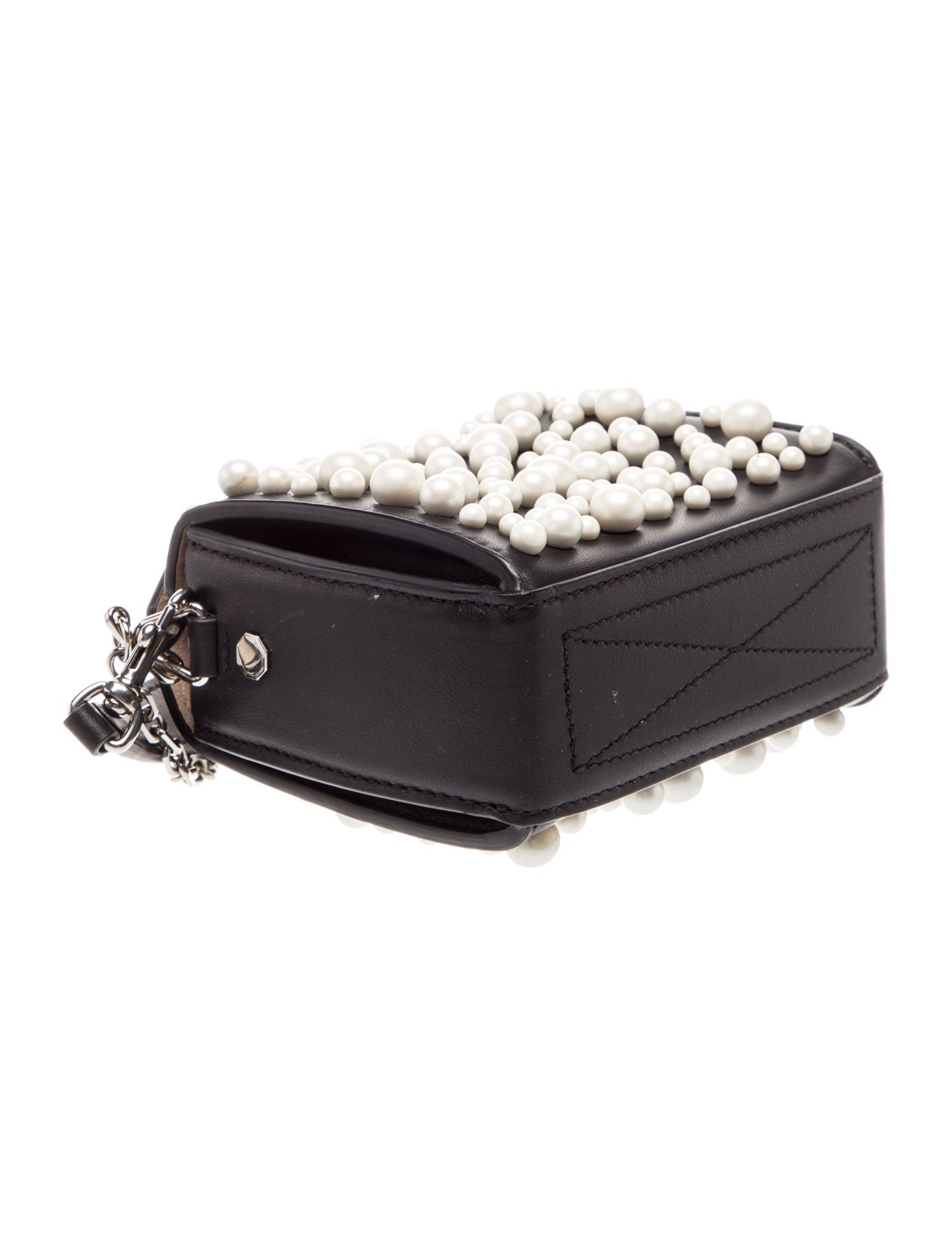 Alexander McQueen Leather Top Handle Bag