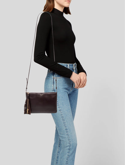 Saint Laurent Leather Crossbody Bag