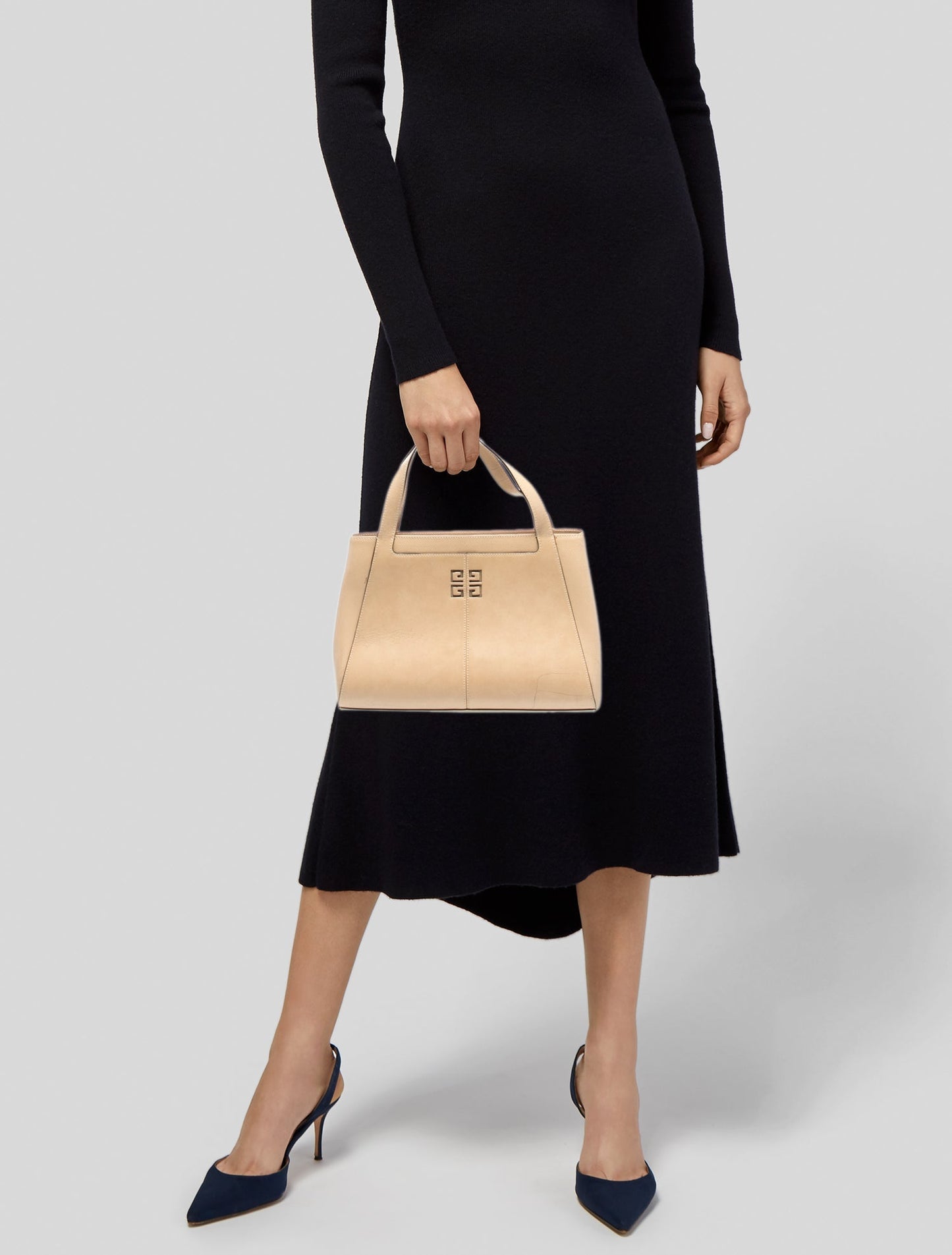 Givenchy Leather Top Handle Bag Vintage