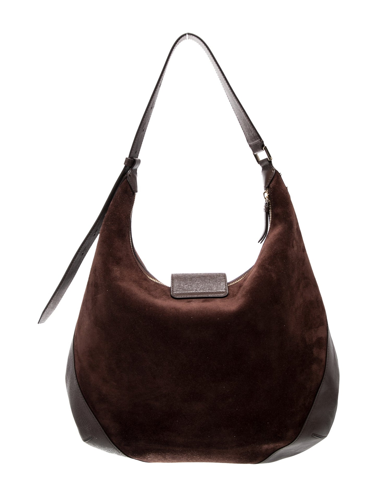 Jimmy Choo Suede Bar Bag Medium