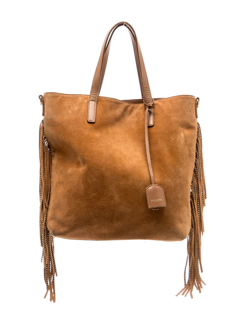 Saint Laurent Suede Suede Tote Bag