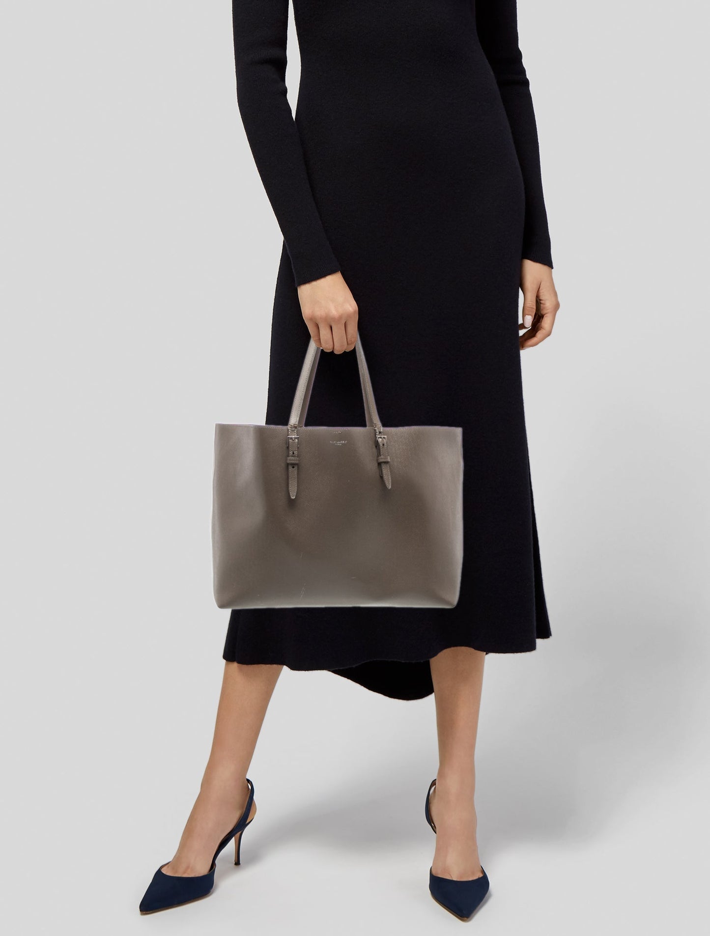 Saint Laurent Leather Tote