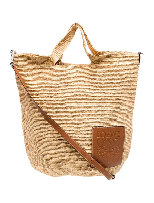 Loewe Raffia Messenger Bag