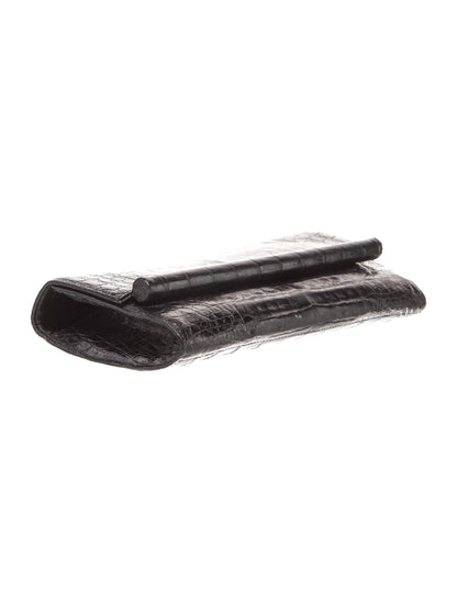 Nancy Gonzalez Crocodile Clutch