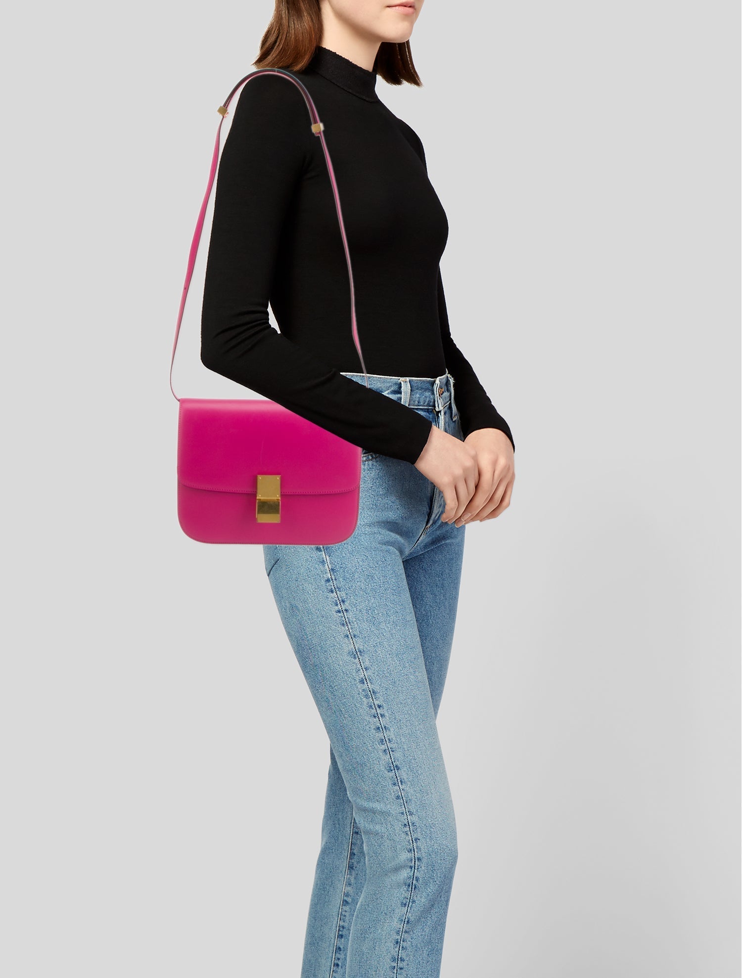 Celine Leather Classic Medium