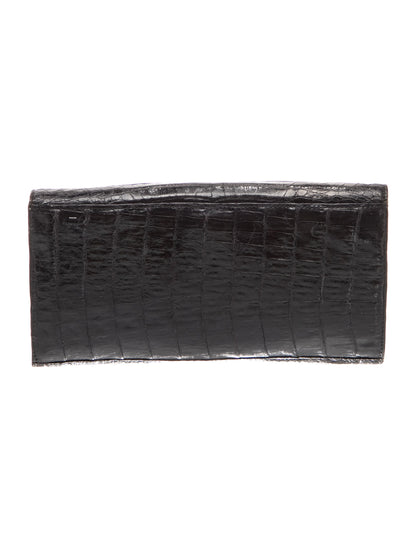 Nancy Gonzalez Crocodile Clutch