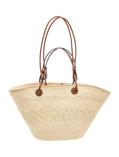 Loewe Raffia Anagram Small