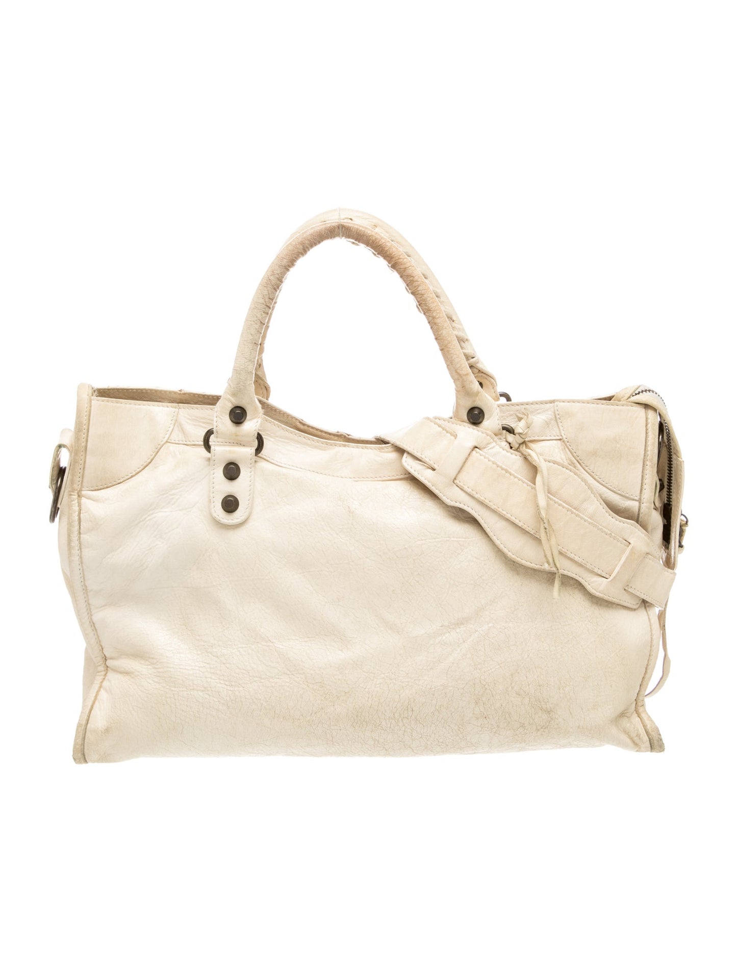 Balenciaga Leather Motocross Classic City
