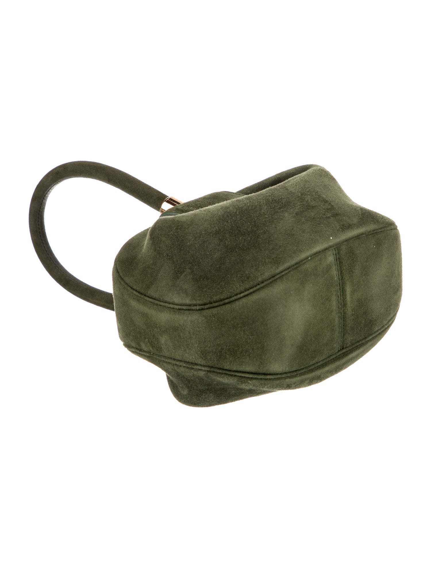 Gabriela Hearst Suede Top Handle Bag