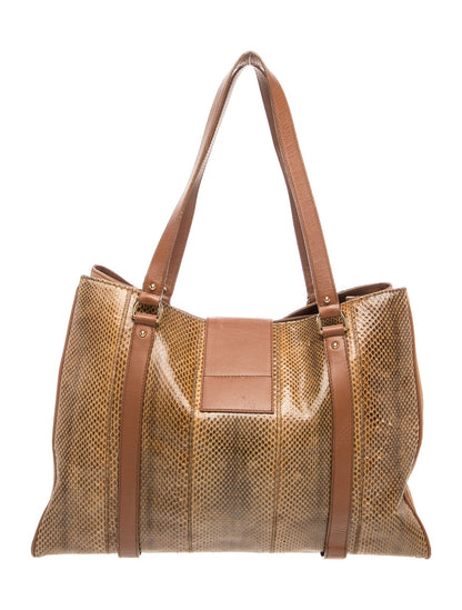 Dolce & Gabbana Snakeskin Shoulder Bag