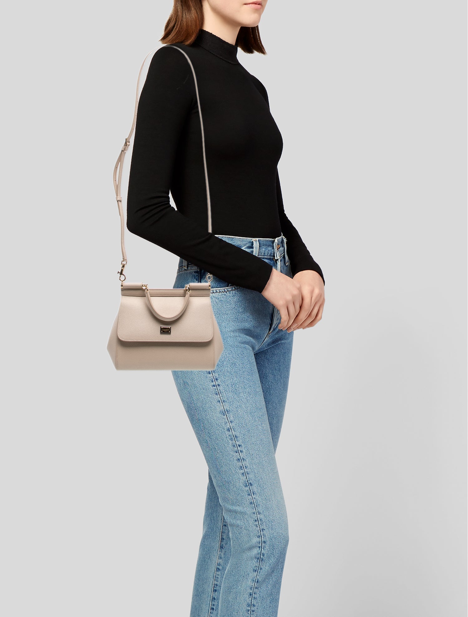 Dolce & Gabbana Leather Sicily Mini