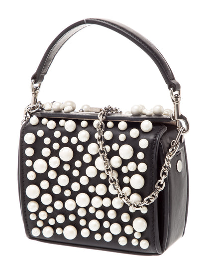 Alexander McQueen Leather Top Handle Bag