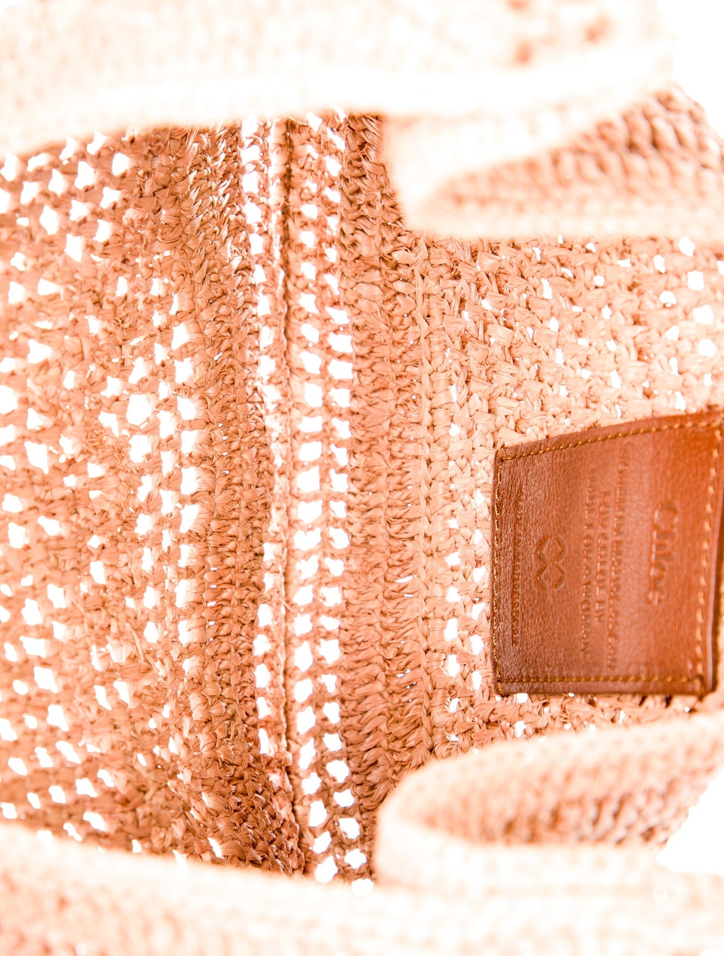 Chloé Straw Chloe Summer Banana Mini