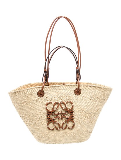 Loewe Raffia Anagram Small