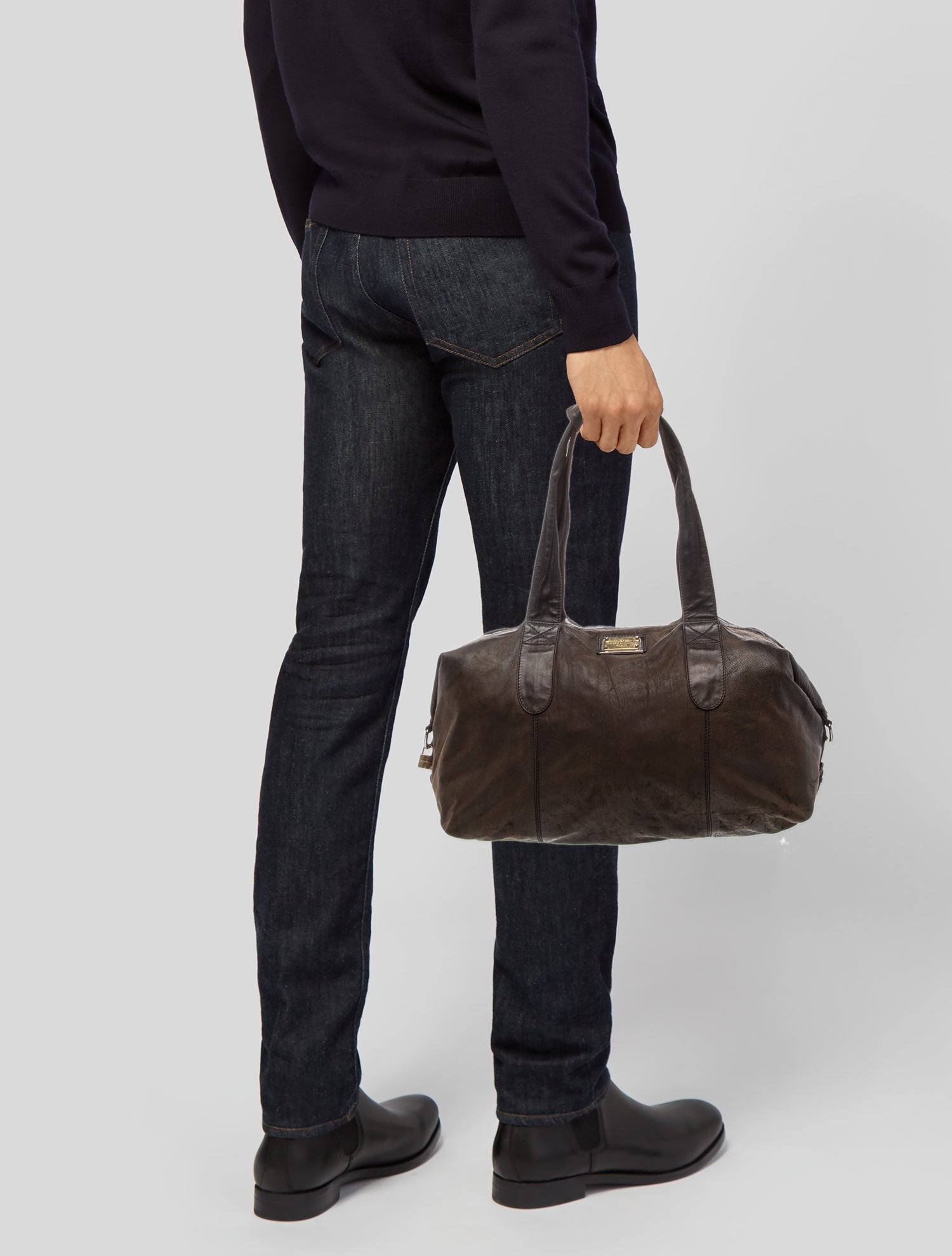 Dolce & Gabbana Leather Hobo