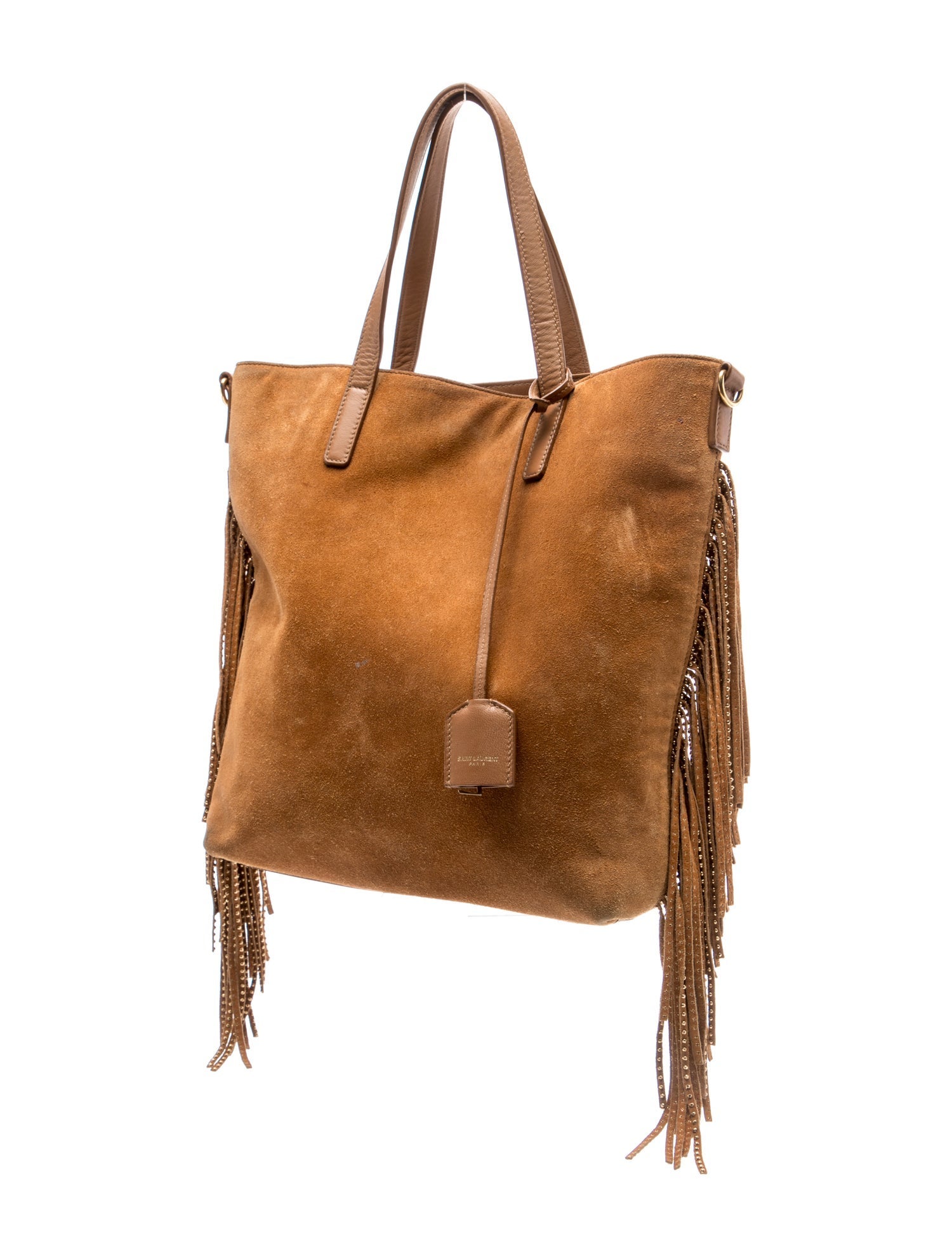 Saint Laurent Suede Suede Tote Bag