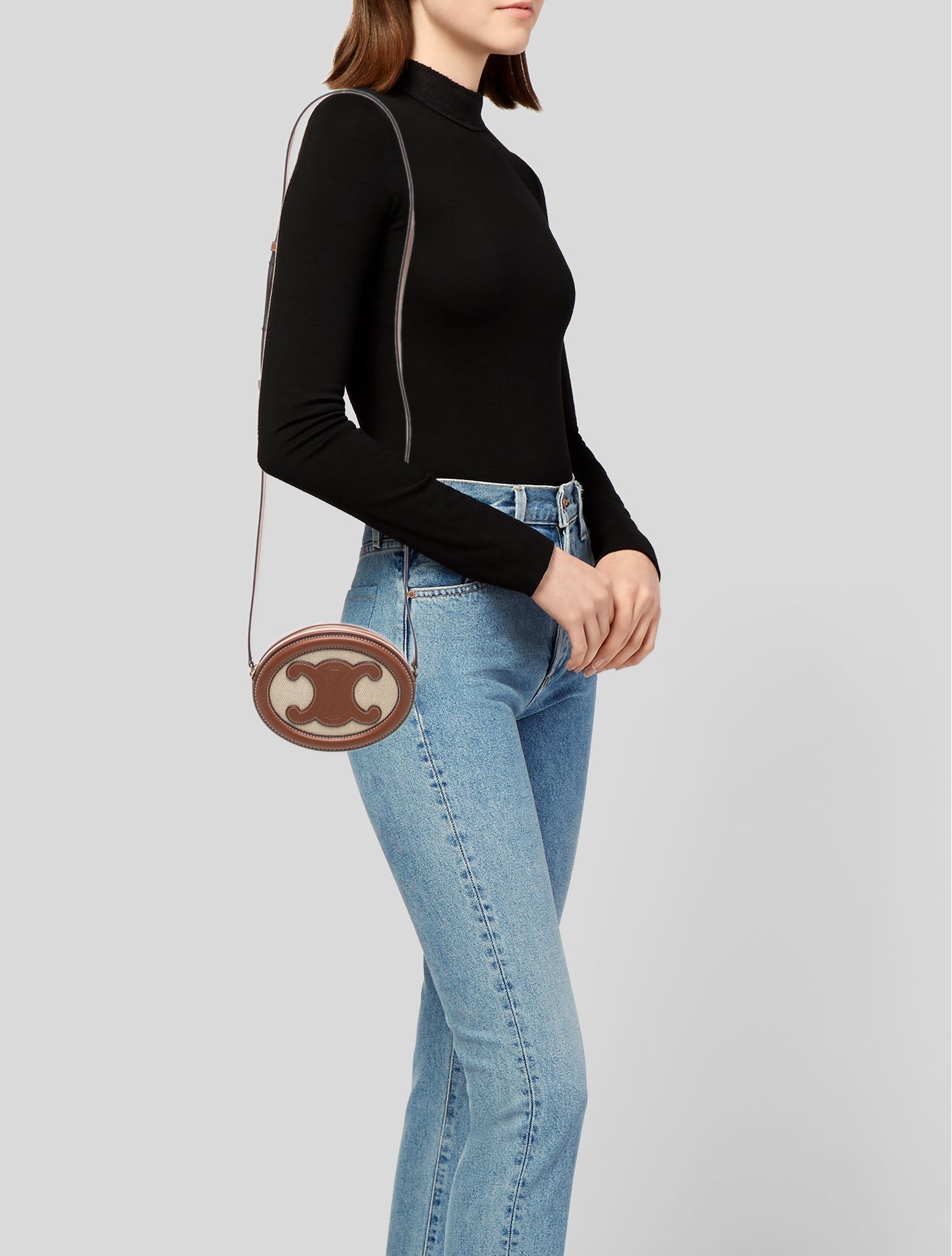 Celine Triomphe Oval Bag w/ Tags