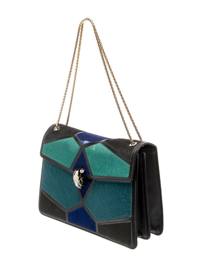 Bvlgari Ponyhair Shoulder Bag