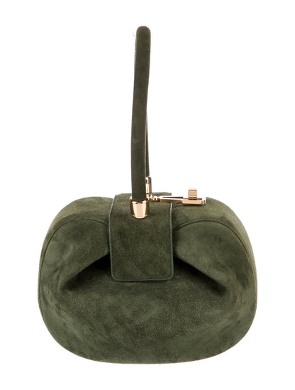 Gabriela Hearst Suede Top Handle Bag