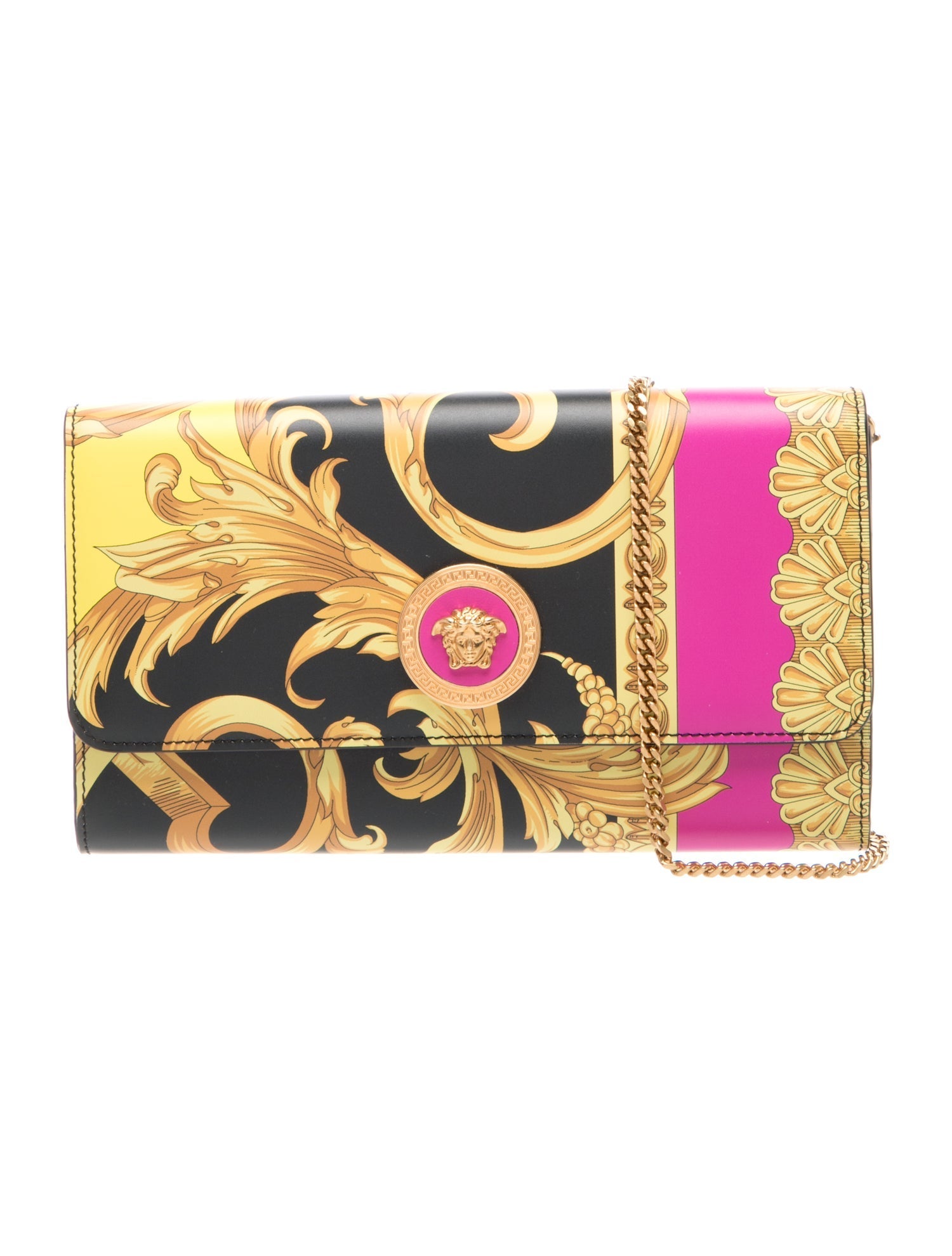 Versace Leather Crossbody Bag