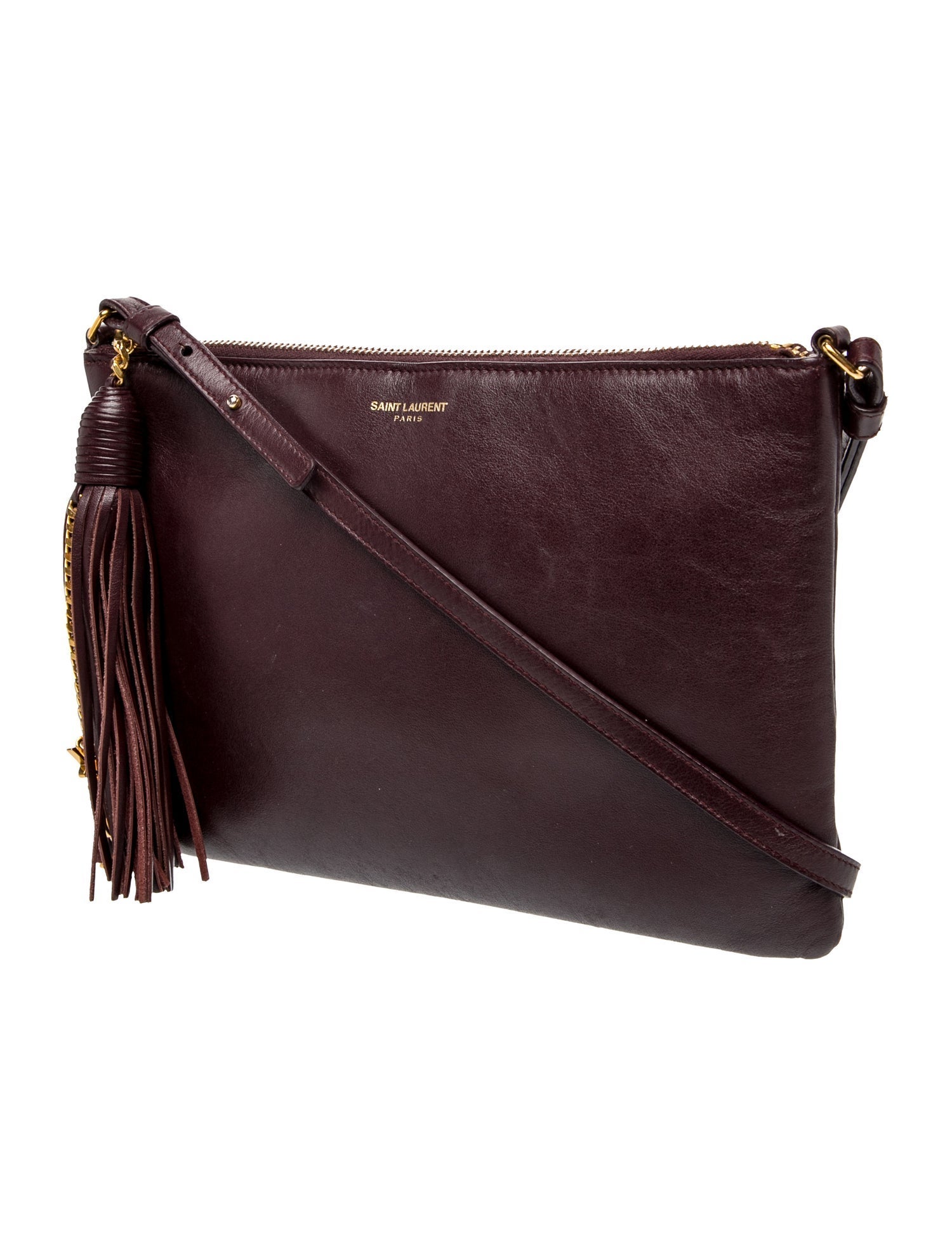 Saint Laurent Leather Crossbody Bag