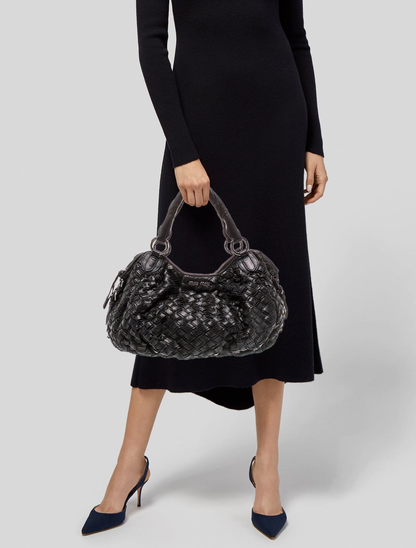 Miu Miu Leather Shoulder Bag