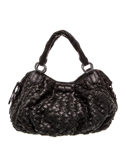 Miu Miu Leather Shoulder Bag